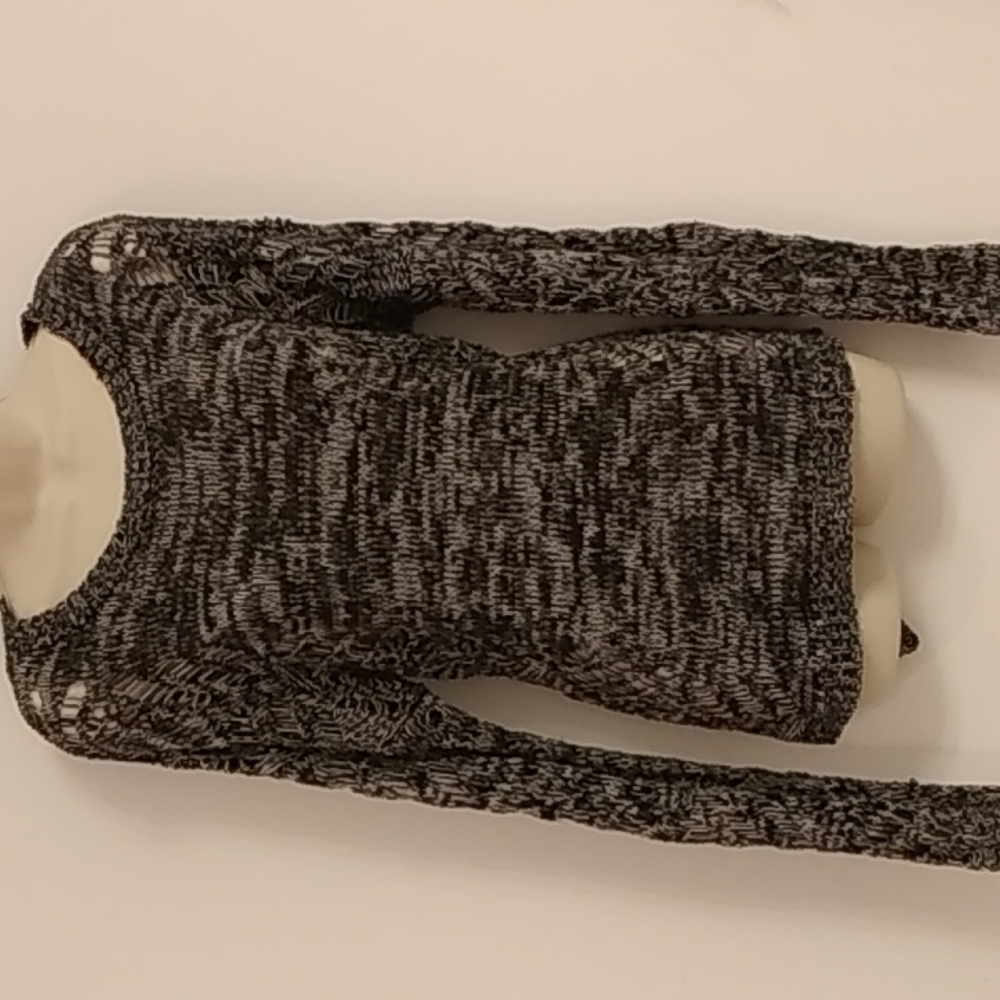 Pink Rose Brand, Knited Sweater with Peekaboo Sides and Sleeves